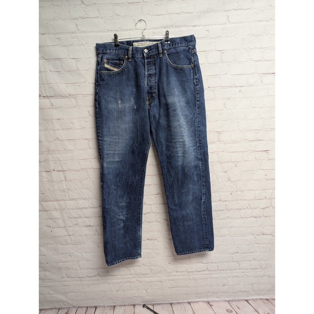 Vintage Y2K Diesel ZAF Jeans 36x32 Made in Italy Art 796 EUC 1135